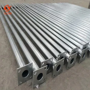 SLOER OEM 5m 6m 7m 8m 9m 10m Galvanized Solar Street Light With Pole