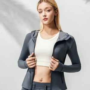 Womens Stand Collar Outdoor Sunscreen Clothing Lightweight Breathable Anti-UV Wrinkle-resistant Slim-fit Cool Feel Sports Jacket