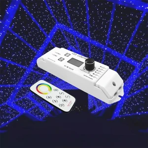 5 Channel LED Dimmer Controller RGBCCT RGBW Rotary Knob RF Wireless Remote DC 12V 24V Light Strip Neon COB Ceiling CE RoHS FCC