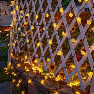 Outdoor Garden Santa Claus IP44 Warm White Landscape Lights Yard Edison Christmas Halloween Camping LED Bulbs String Lights