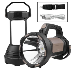 Osram Portable High Power LED Flashlight Handheld Searchlight Camping Light USB Charging Spotlight Waterproof Flashlight