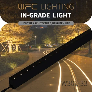 LED Underground Step Lamp 24W IP67 Waterproof Square Stair Landscape Light with App Control & Dimmable for Hotel Villa
