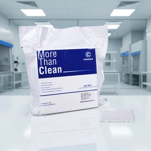Dust-Free Disposable Anti-Static Industrial Wiping Cloth Microfiber Cleaning Wipes for ISO3 Cleanroom