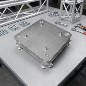 Aluminum Stage Lighting Truss Accessories Global Aluminum Truss Base Plate for Sale