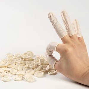Wholesale Disposable Protective Safety Gloves Various Colors Anti-Static Thickened Anti-Slip Dust-Proof Latex Finger Cots