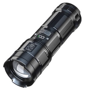 Outdoor 50000 Lumens High Power Ultra Bright P90+Cob Tail Light Telescopic Zoom Rechargeable Led Torch Light Tactical Flashlight