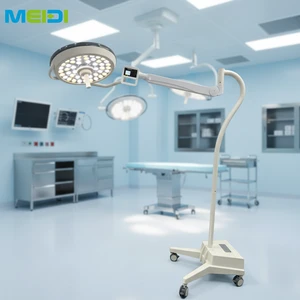 MEIDI High Quality Metal LED Ceiling-Mounted Hospital Operating Surgical Lamp Adjustable Color
