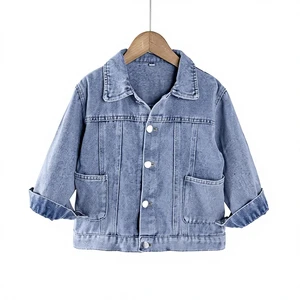 Denim Jacket for Men New Arrival Fashion Washed Style Custom Design Wholesale Jeans Best Selling Men's Denim Jacket