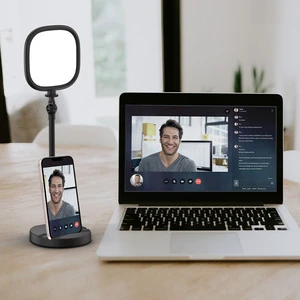 Professional LED Fill Light Clip/Stand/Bracket Styles Perfect for Video Conference Live Streaming Study Home RoHS/UL/CE Approved