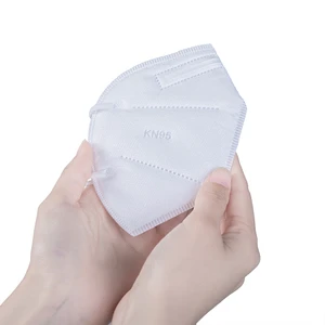 Disposable Industrial Protective KN95 Face Mask OEM Available Foldable Safety Mask for Adult