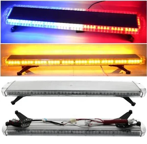 High Bright Roof Top Recovery Amber Beacon Ambulance Fire EMS Vehicle Flash Led Strobe Lightbar Emergency Warning Light bar