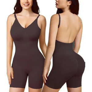 New Fashion Women's Sexy Solid Color One Piece Swimsuit OEM Service Body Suit Bikini Washed