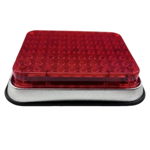 DC12V Fire Fighting Ambulance square Red Led Emergency Side Lights
