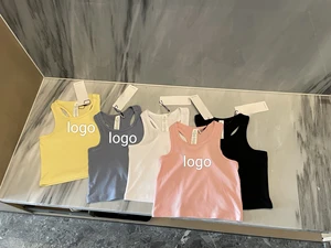 Best-selling soft women's yoga tank top, suitable for fashionable casual wear, offering personalized customization service