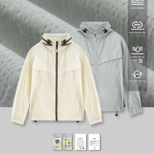 Manufacturer Custom UPF 100 for Sun protection Clothing Outdoor Jacket Wholesale Nylon Fishing Long Sleeve Hooded Men Rash Guard