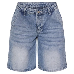 OEM distressed denim shorts women ripped jean shorts ladies streetwear summer casual shorts bulk factory
