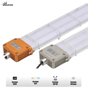 High Efficiency IP65 LED Explosion-proof Support Light for Warehouse Factory Building 1.2-meter Long Strip Lamp