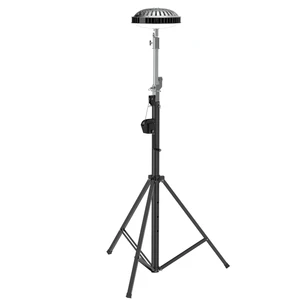 300W Heavy Duty Tripod LED Mobile Light Tower with 4 Meter Adjusting Bracket for Outdoor Event Lighting