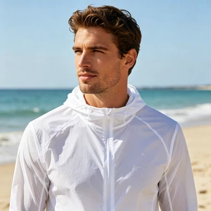 7069 Sun Protection Jacket UPF50+ Ice Cooling Breathable Lightweight 8 Colors Outdoor Sun Shirt Unisex Wholesale Custom Logo