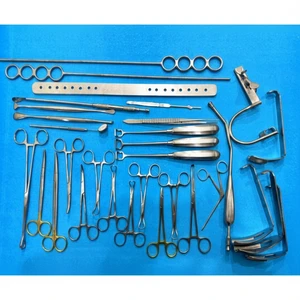 High Quality 30 Pcs Tonsillectomy Adenoidectomy Surgical Instruments Set German Stainless Steel Manual High-Temperature SURGICAL