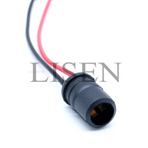 Universal Headlight Led Socket T10 194 W5W Light Bulb Socket Pre-wired Connector For Automotive