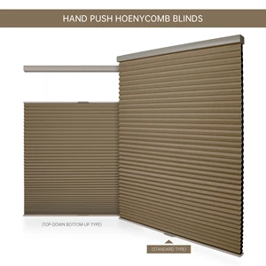 Smart Zigbee Motorized Honeycomb Blinds For Smart Home