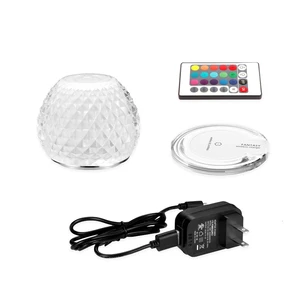 Hotel Luxury Lamp Modern Glass Lamp Shade Home Decorative Night Light Bedside Table Lamp