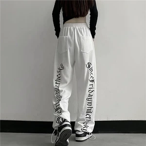 Baggy Long Pants Trendy Casual Slacks Basic Bottoms