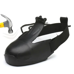 Steel Toe PU Work Safety Shoes Cover Anti-smashing Portable Light Workplace for Visitor