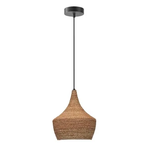 New Floral Design Handmade Hanging Bamboo Rattan Lamps for Home Decor Floor Hotel and Restaurant Supplies Hanging Wooden Lamps