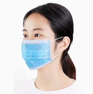 Single Use 3 Ply Disposable Face Mask Comfortable Protective Mask for Daily Health Protection