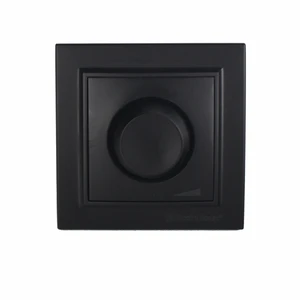 Hot Sale 600W Perfect Graphite LED Dimmer Light Switch 220V/240V 50/60Hz 16A IP22 Wall Dimmer House EU/UK/US Voltage ABS Plastic