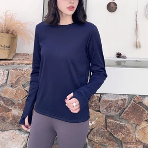 Wholesale Sports Yoga Tops Quick-drying Slimming Running Yoga Casual Women's Long Sleeved T-shirt