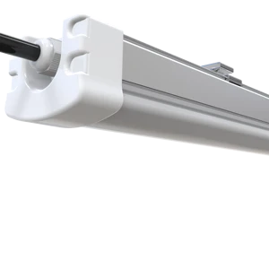 IP66 Waterproof Dimmable LED Light 4ft 40W/60W Tri-Proof for Warehouse with 3000K-6000K Color Temp CRI>80 5-Year Warranty
