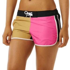Women's 100% Cotton Quick Dry Swim Trunks Casual Board Drawstring Weekend Daily Wear Summer Beach Swimming Shorts