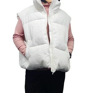 New Designer Padded Puffer Vest Women,plus Size Custom Down Women's Puffer Waistcoats & Vest Shirt Bubble Vest for Women