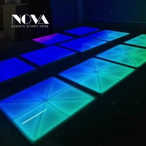 2020 high quality Interactive LED Rainbow Dance Floor