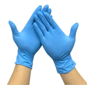 Wholesale protective inspection disposable Nitrile /vinyl gloves