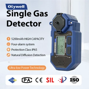 Portable Multi Gas Detector Ethane LPG H2 Gasoline Vapor Gas Monitor Ex Ia IIC T4 Explosion Proof