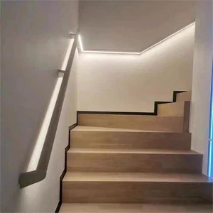 Factory LED Intelligent Sensor Illuminated Aluminum Hospital Handrail Long Wall Light With Body Sensor Aisle Corridor