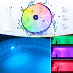 IP68 Waterproof Submersible Underwater Decorative Swimming Floating LED Pool Lights for Fish Tank