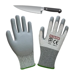 Best Price Industrial Use Cut Resistant Gloves Level 5 16 oz Thickness Grey Color Anti-slip Oil Grease-resistant Made Vietnam