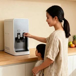 Factory Price Household & Hotel Use Plastic Housing Magic Compressor Cooling Hot & Cold Water Cooler