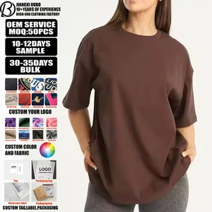 Hot Selling Oversized Women's T-shirts Fashion Custom Printed T-shirts For Women