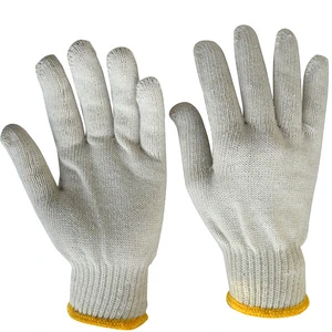 Safety Hand Gloves Cotton Knitted Gloves