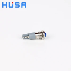 12mm Metal LED Indicator Light 24V DC AC Panel Mount Waterproof Signal Lamp for Machinery Control Box Industrial Equipment