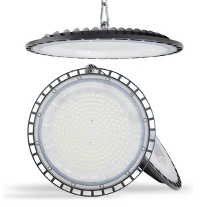 High Lumen Dob Led High Bay Light Die Cast Aluminum 100w 150w 200w High Bay Lamp for Warehouse Gymnasium