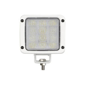 Square 60W 3800LM LED Marine Light With Aluminium Alloy Housing And Bottom Bracket Boat Light For Marine Navigation Systems