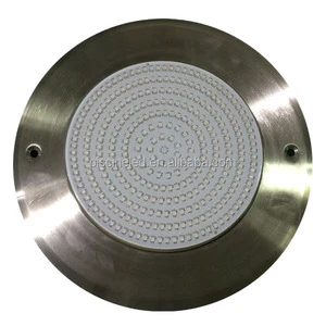 Green Element 20W RGB Remote Surface-Mounted SMD2835 LED Swimming Pool Light IP68 Stainless Steel Underwater Light 2-Year