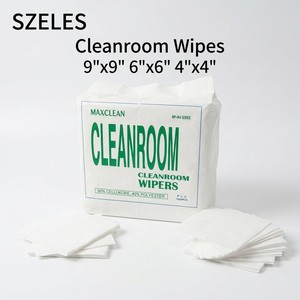 Hot Sale 1009D Industrial Polyester Cleanroom Wipers Dust-Free Cleaning Cloth Safety Product for Cleanroom Use